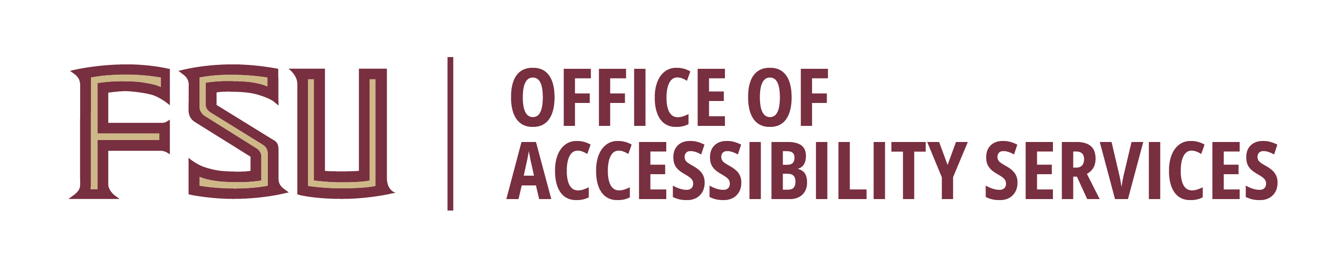 Florida State University Office of Accessibility Services logo