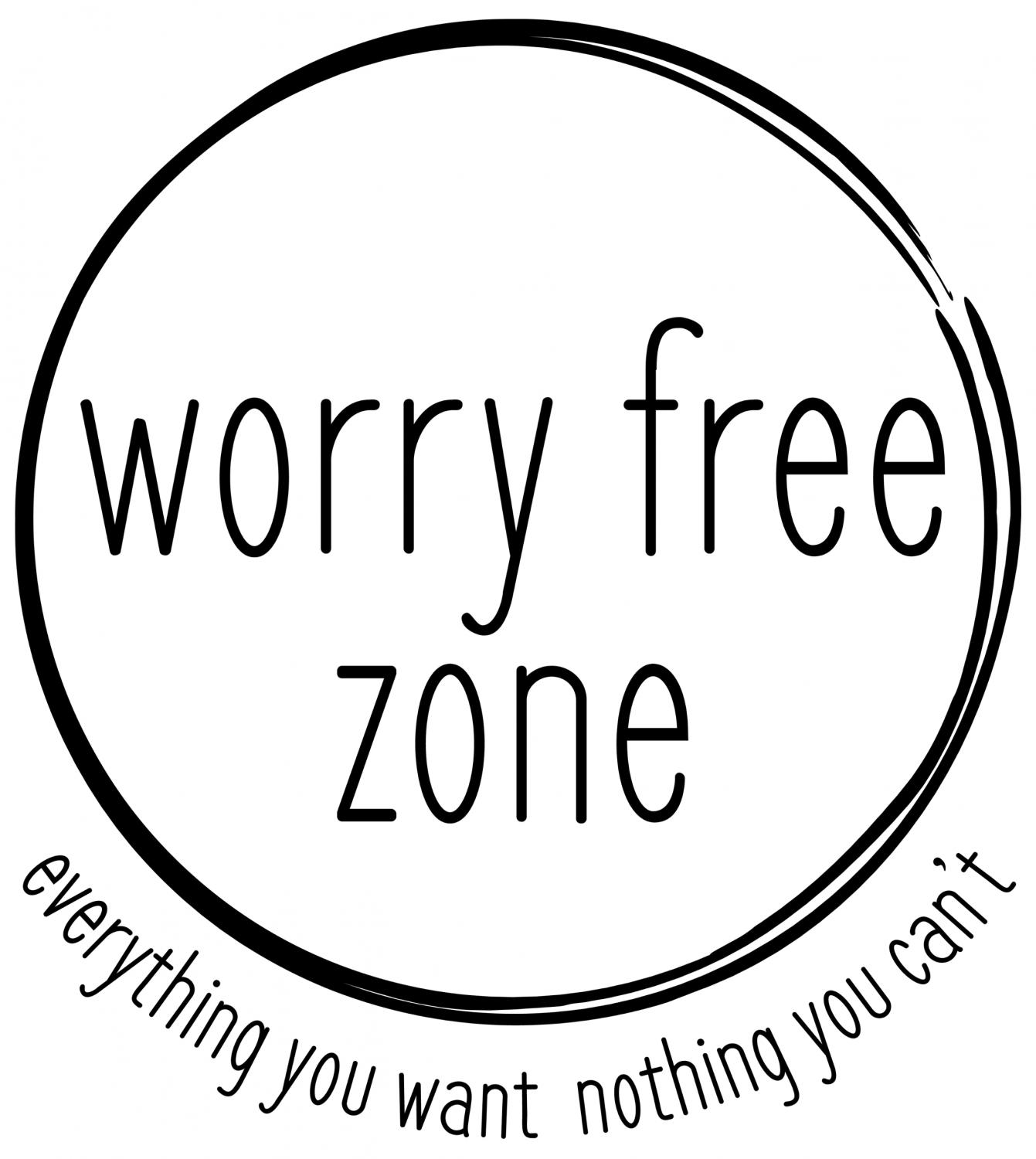 logo for Worry-free Zone