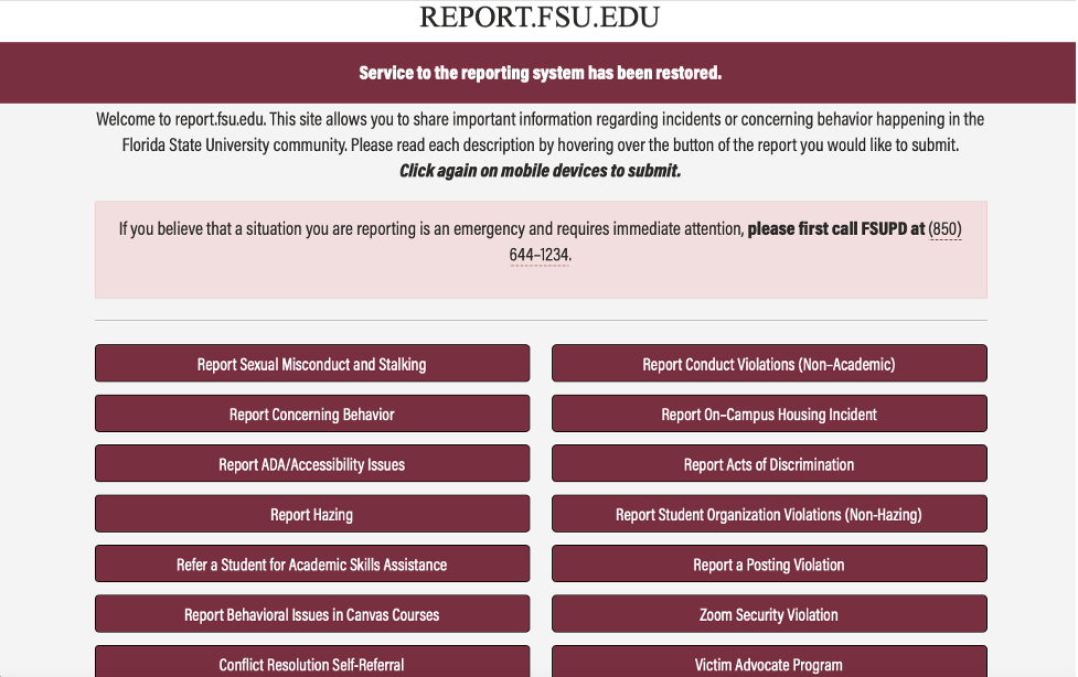 report website